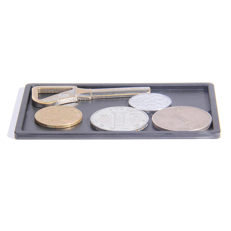 Why?  You need to hold coins in your wallet!  Special Coin Tray For Card Holder Wallet