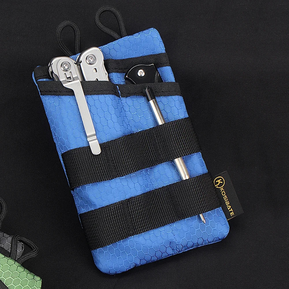 Why?  Organize only your essential EDC!  Portable EDC Storage Bag