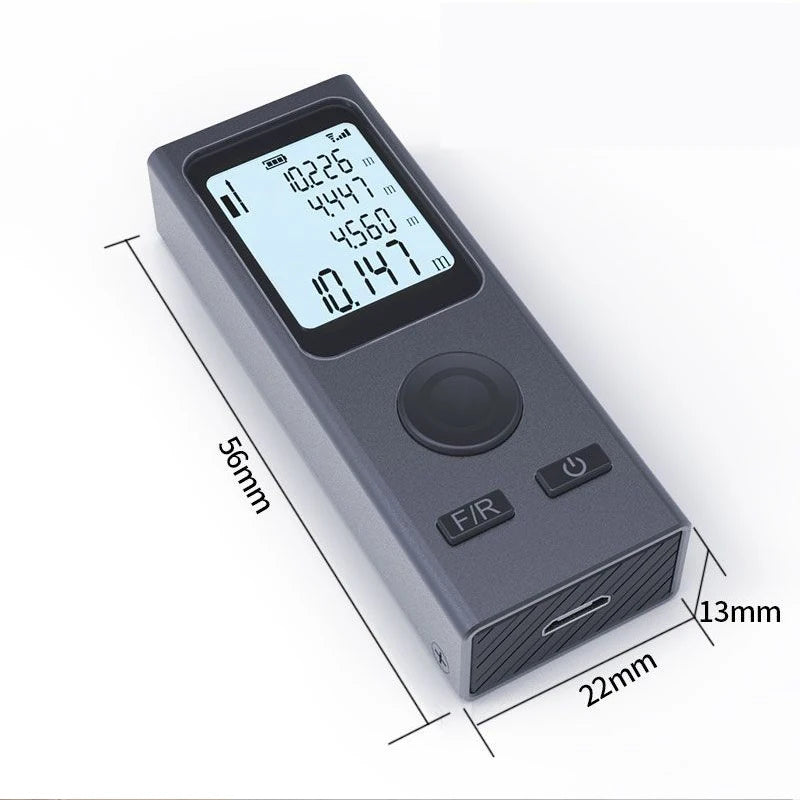 Why?  Take that measurement NOW!  Super Portable Pocket Laser Digital Tape Measure: 30m/40m/50m