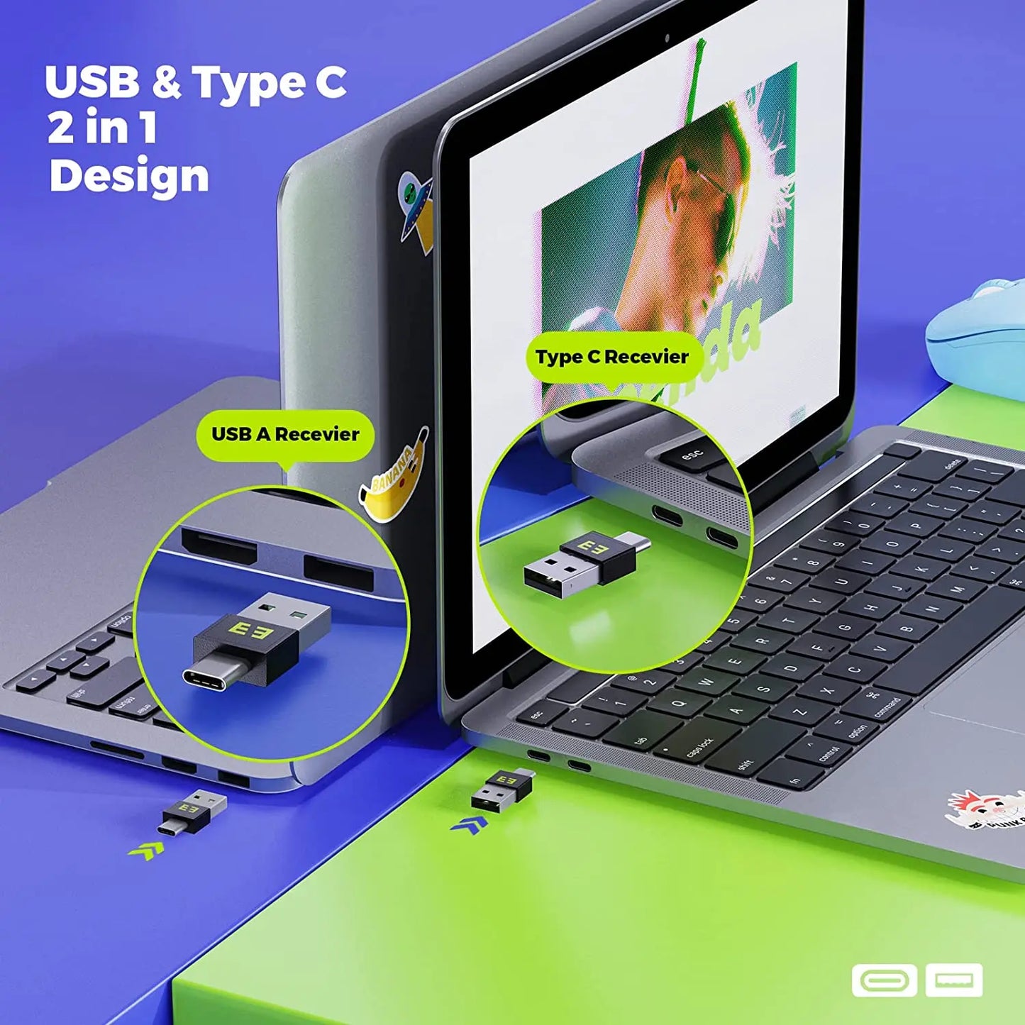 Why?  Keep your computer awake!!!  Undetectable USB-Type A/C Mouse Jiggler Keeps Computer Awake