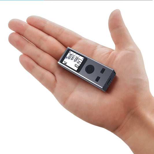 Why?  Take that measurement NOW!  Super Portable Pocket Laser Digital Tape Measure: 30m/40m/50m