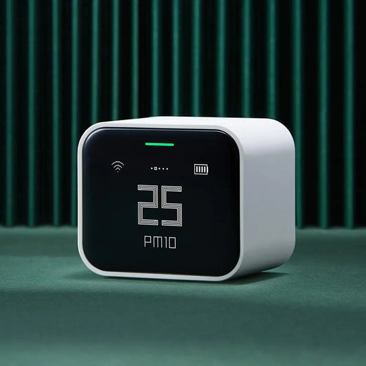 Why?  The air you breathe is important!!!  5-in-1 Real-Time Air Monitor Retina Touch IPS Screen Operation Pm2.5