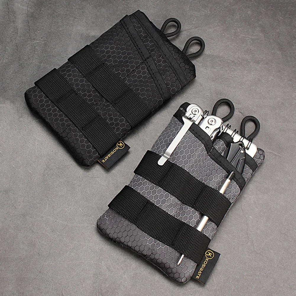 Why?  Organize only your essential EDC!  Portable EDC Storage Bag